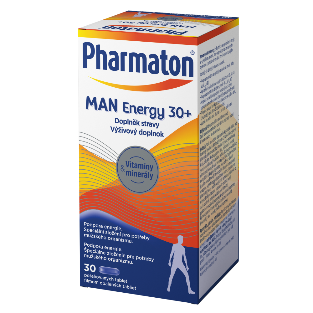 PHARMATON MAN ENERGY 30+ tbl.30